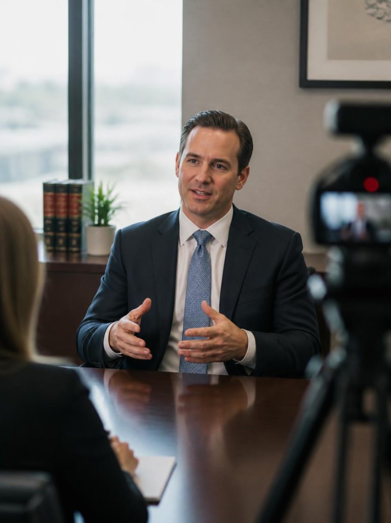 attorney bio video