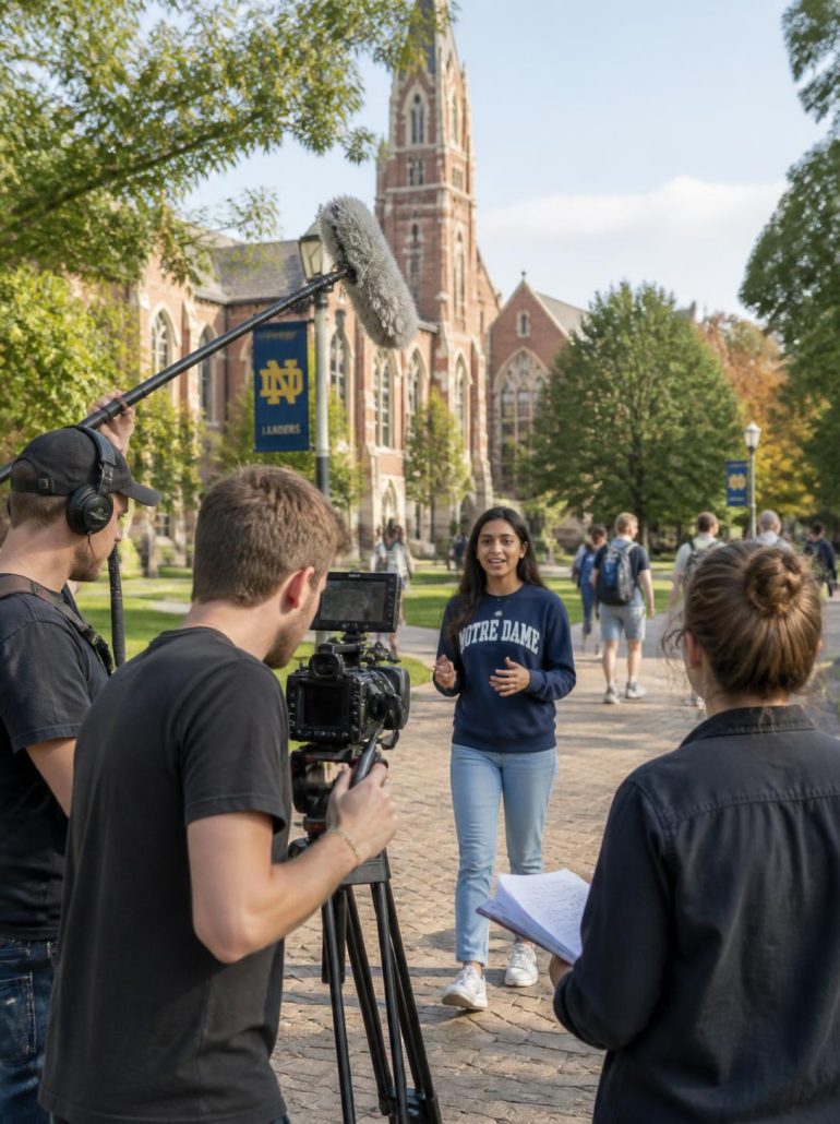 campus tour video production