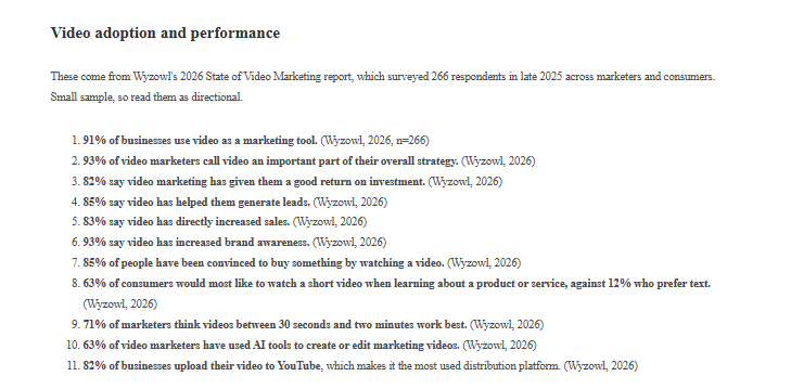 Read more about the article 55+ Healthcare Video Marketing Statistics for 2026